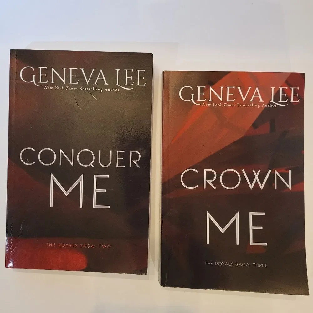 Geneva Lee 'Conquer Me' and 'Crown Me' The Royals Saga Book 2 & 3 Bundle